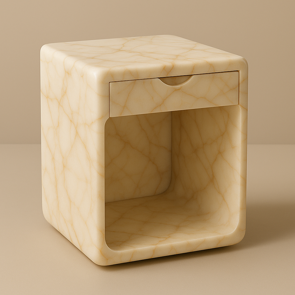 CLOUD Bedside Table With Drawer