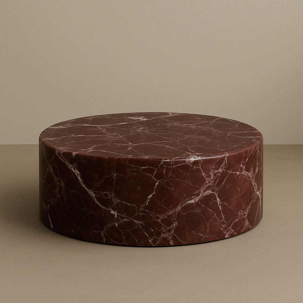 Full marble coffee table in 8 different colors and 2 different sizes. Handmade from the finest stones from a swedish company
