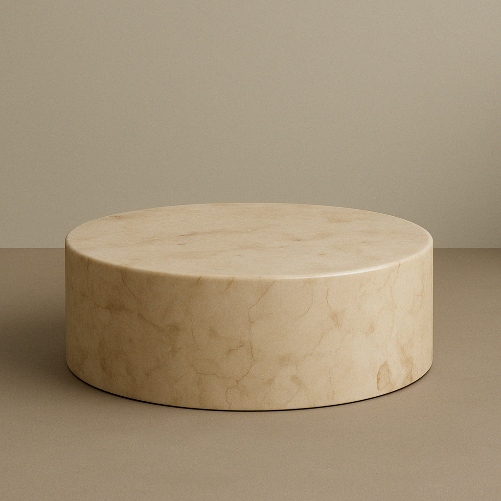 Full marble coffee table in 8 different colors and 2 different sizes. Handmade from the finest stones from a swedish company