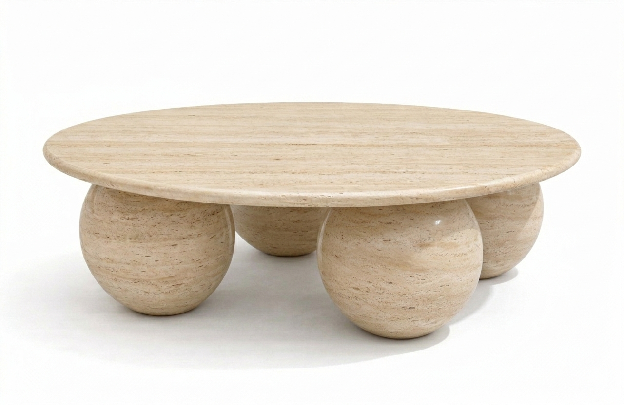 BOLLAR 4 Marble Coffee Table