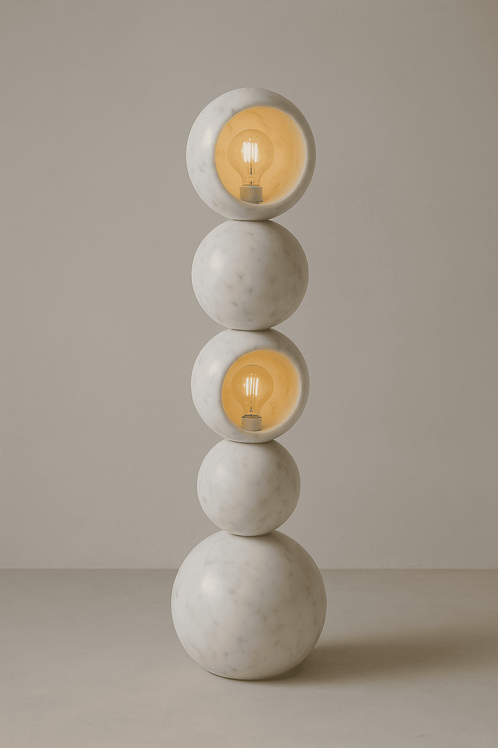 CINQUE Marble Lamp