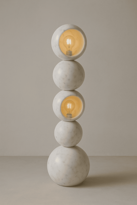 CINQUE Marble Lamp