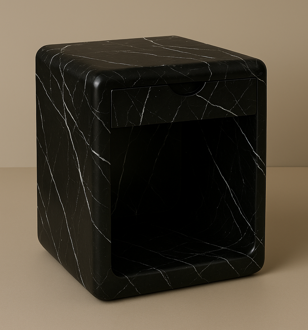 CLOUD Bedside Table With Drawer