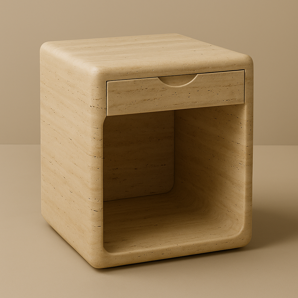 CLOUD Bedside Table With Drawer