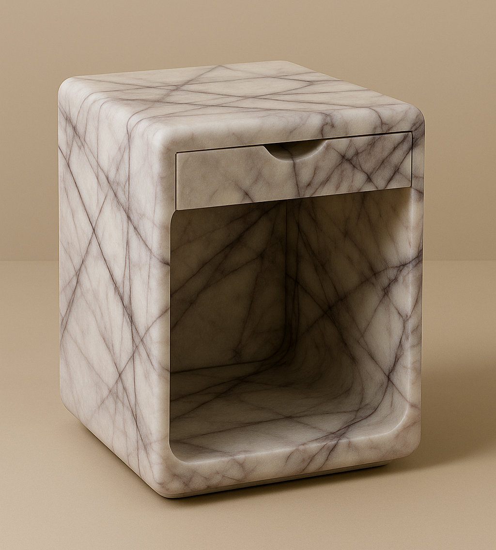 CLOUD Bedside Table With Drawer