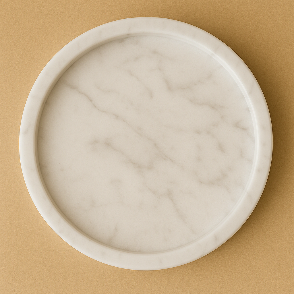 marble tray for luxury interior home decor