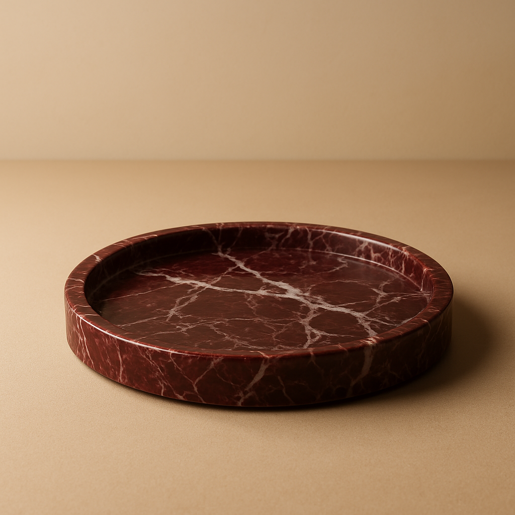 marble tray for luxury interior home decor