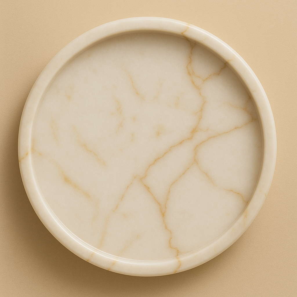 marble tray for luxury interior home decor