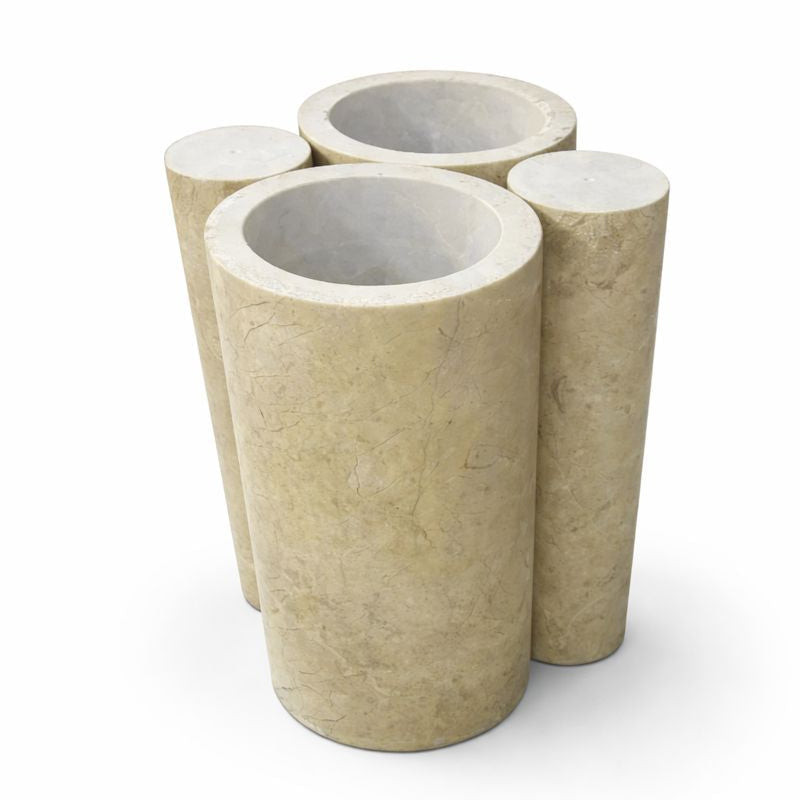VASA Crema Marfil Marble Dining Table