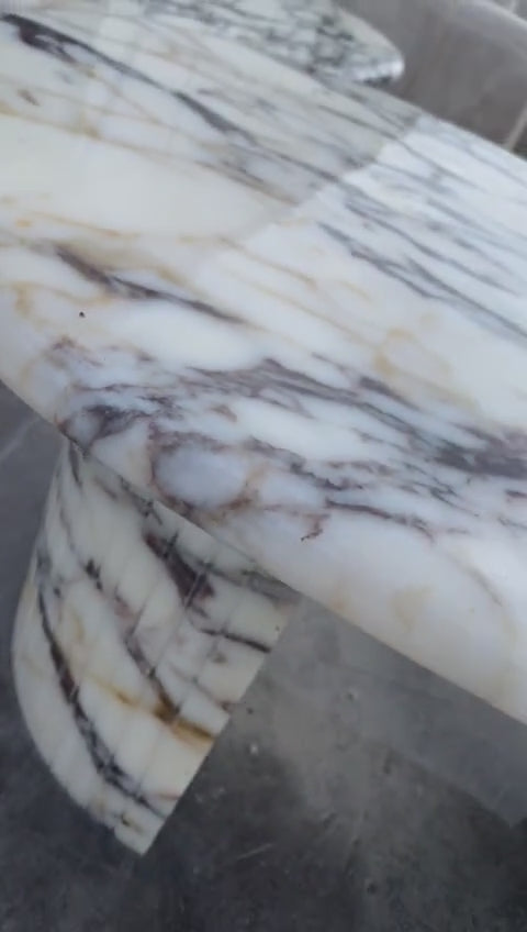 marble table under production