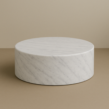 Full marble coffee table in 8 different colors and 2 different sizes. Handmade from the finest stones from a swedish company