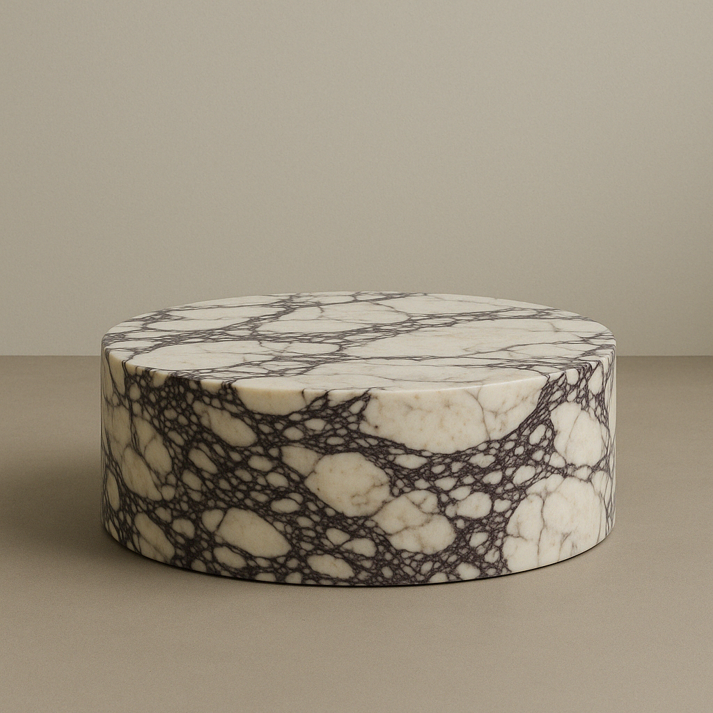 Full marble coffee table in 8 different colors and 2 different sizes. Handmade from the finest stones from a swedish company