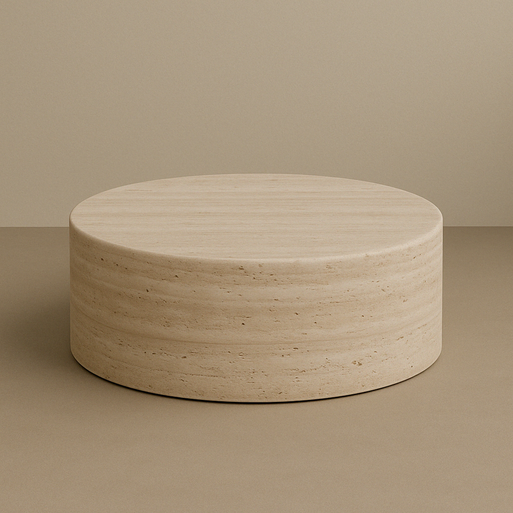 Full marble coffee table in 8 different colors and 2 different sizes. Handmade from the finest stones from a swedish company