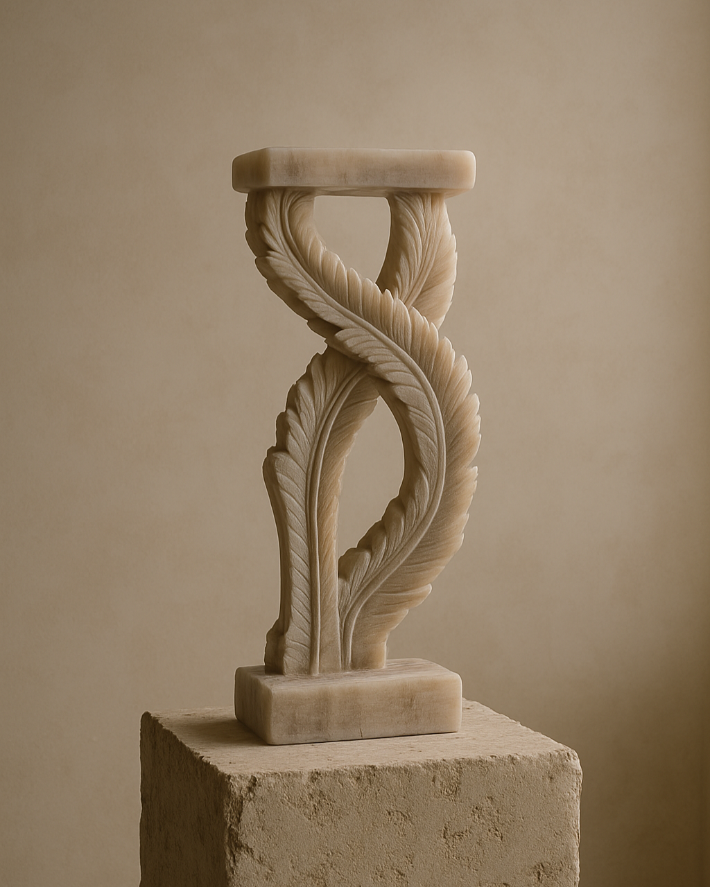 onyx hand made sculpture by aurora marble, luxury design and decoration for your high end room 