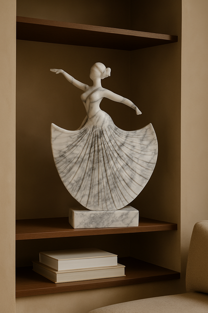 DANSA Lilac Marble Sculpture