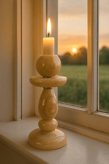 EIFFEL Onyx Candle Holder