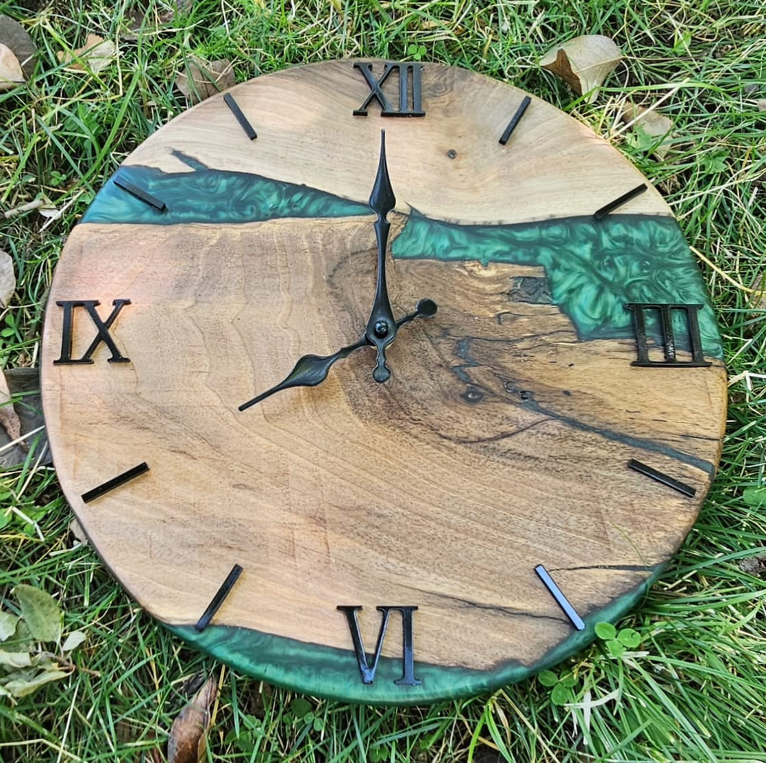 Handmade Wood Clock