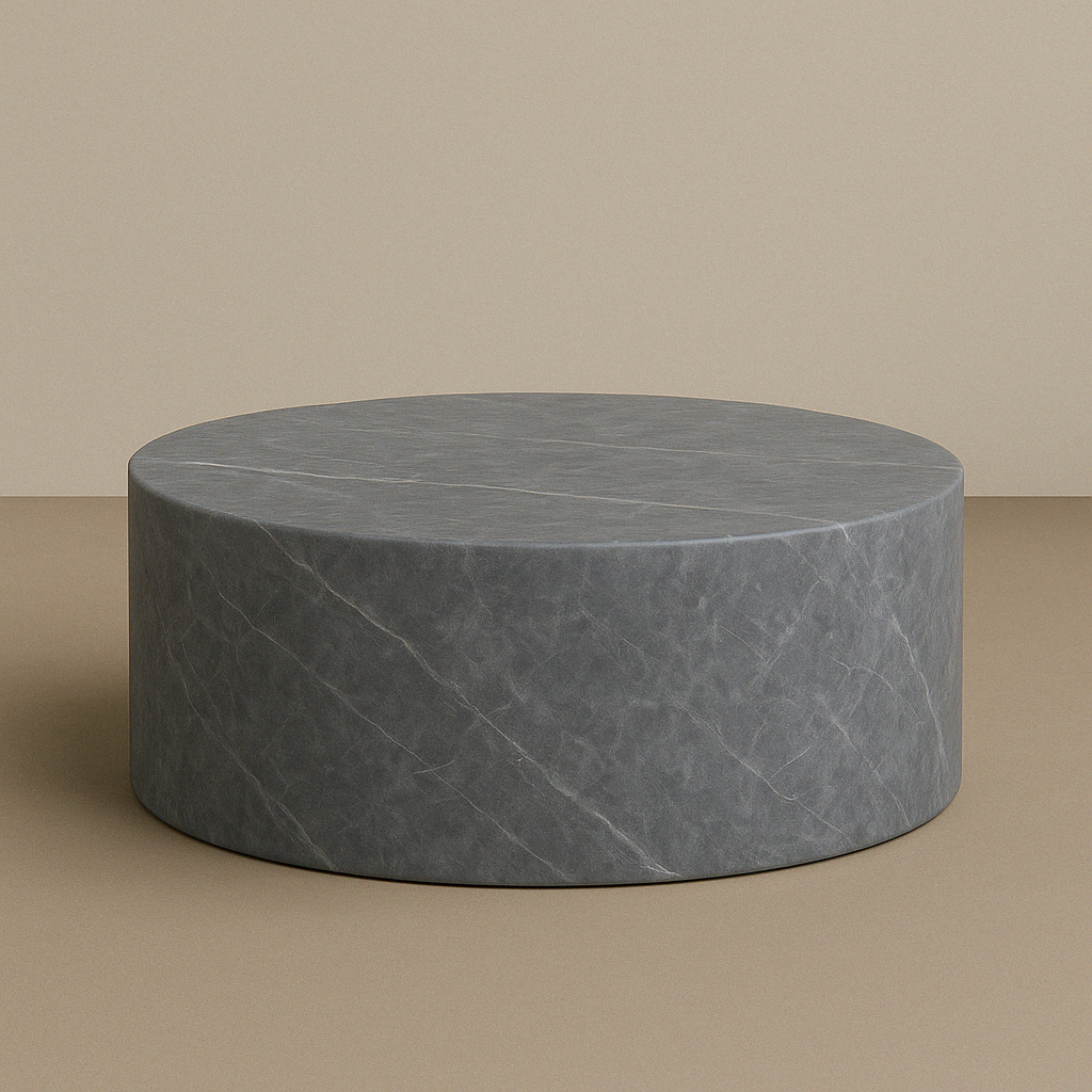 Full marble coffee table in 8 different colors and 2 different sizes. Handmade from the finest stones from a swedish company