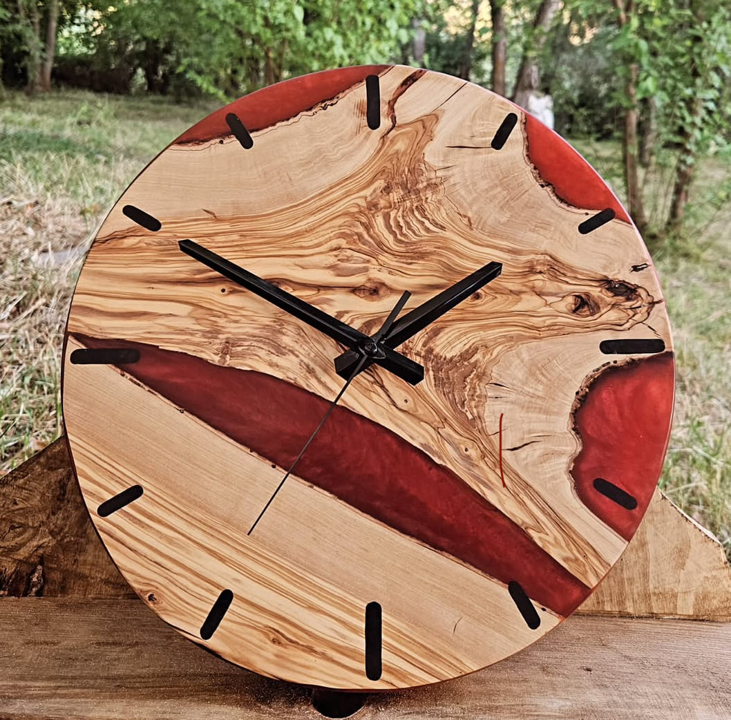 Handmade Wood Clock