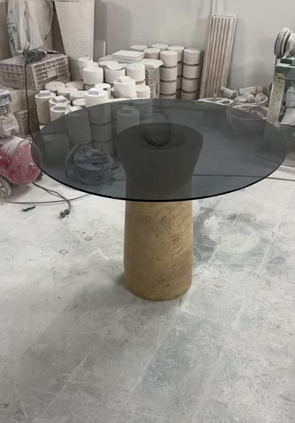 CIRKEL Marble Round Dining Table
