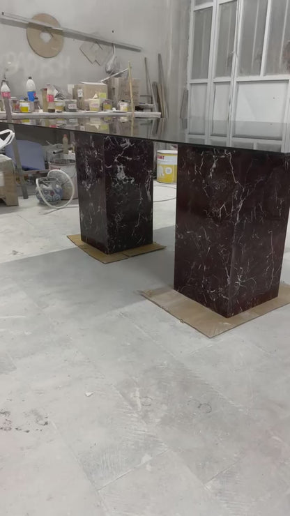 SAMLA Marble Dining Table